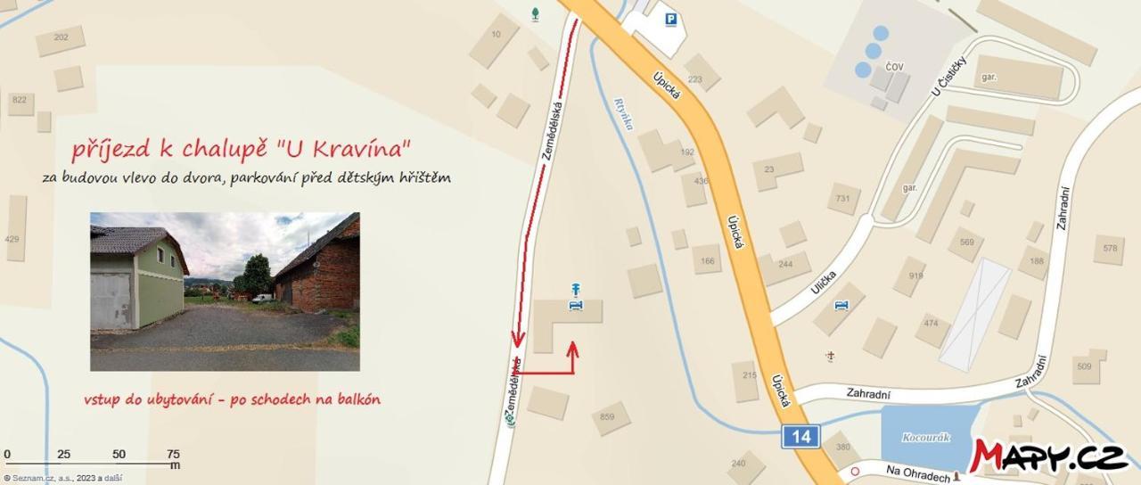 Ferienwohnung Chalupa U Kravina Rtyne v Podkrkonosi Exterior foto